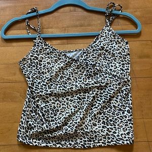 Shein tank top. Size small. Cheetah print.